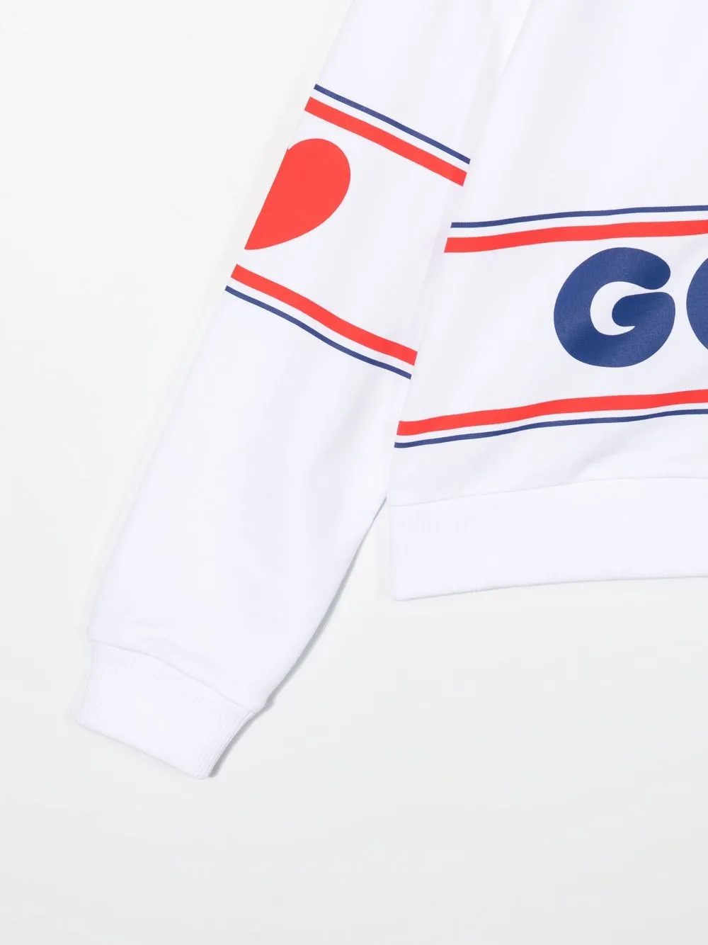  Gcds Kids Kapuzenjacke Mit Logo Print   Weiß 