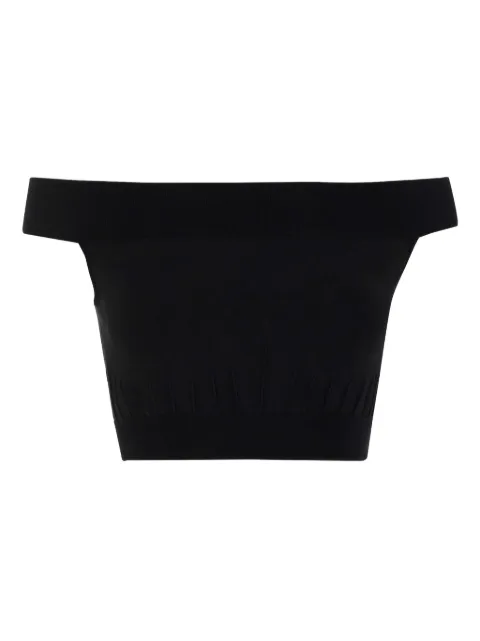 Alexander McQueen off-shoulder crop top