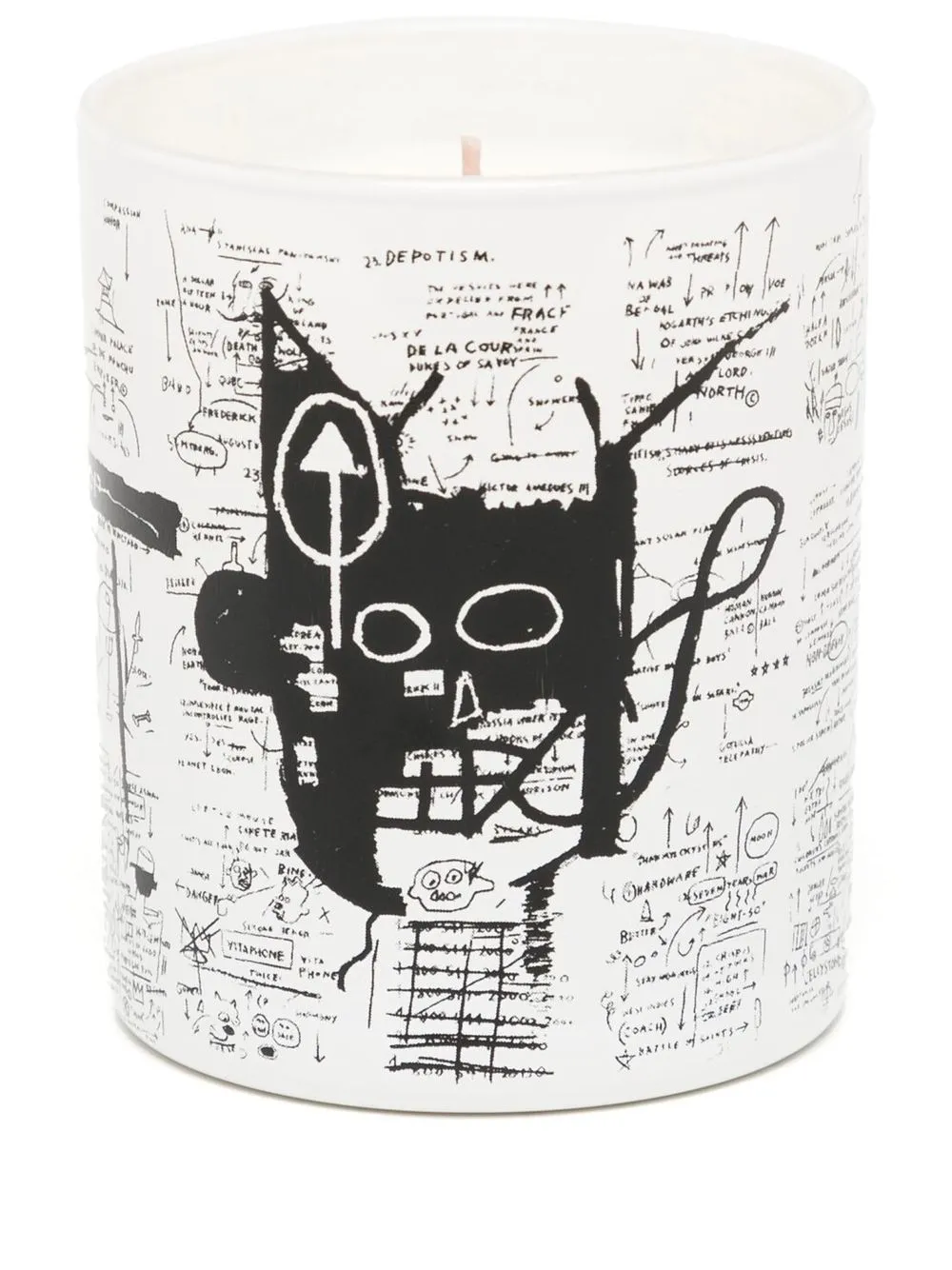 

Jean-Michel Basquiat X Browns abstract-print perfumed candle - White
