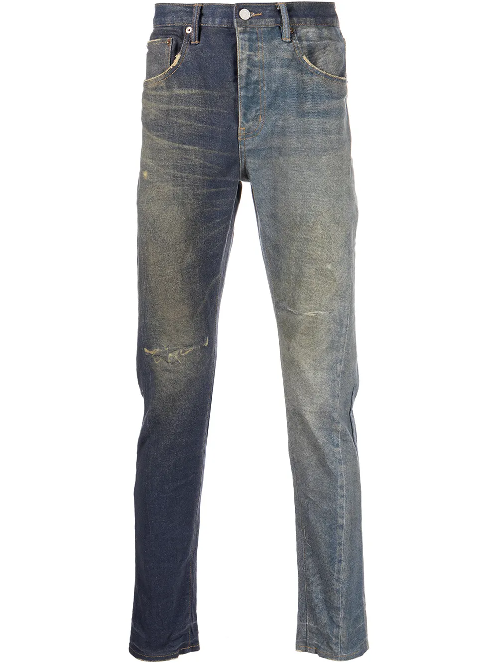 low-rise slim fit jeans