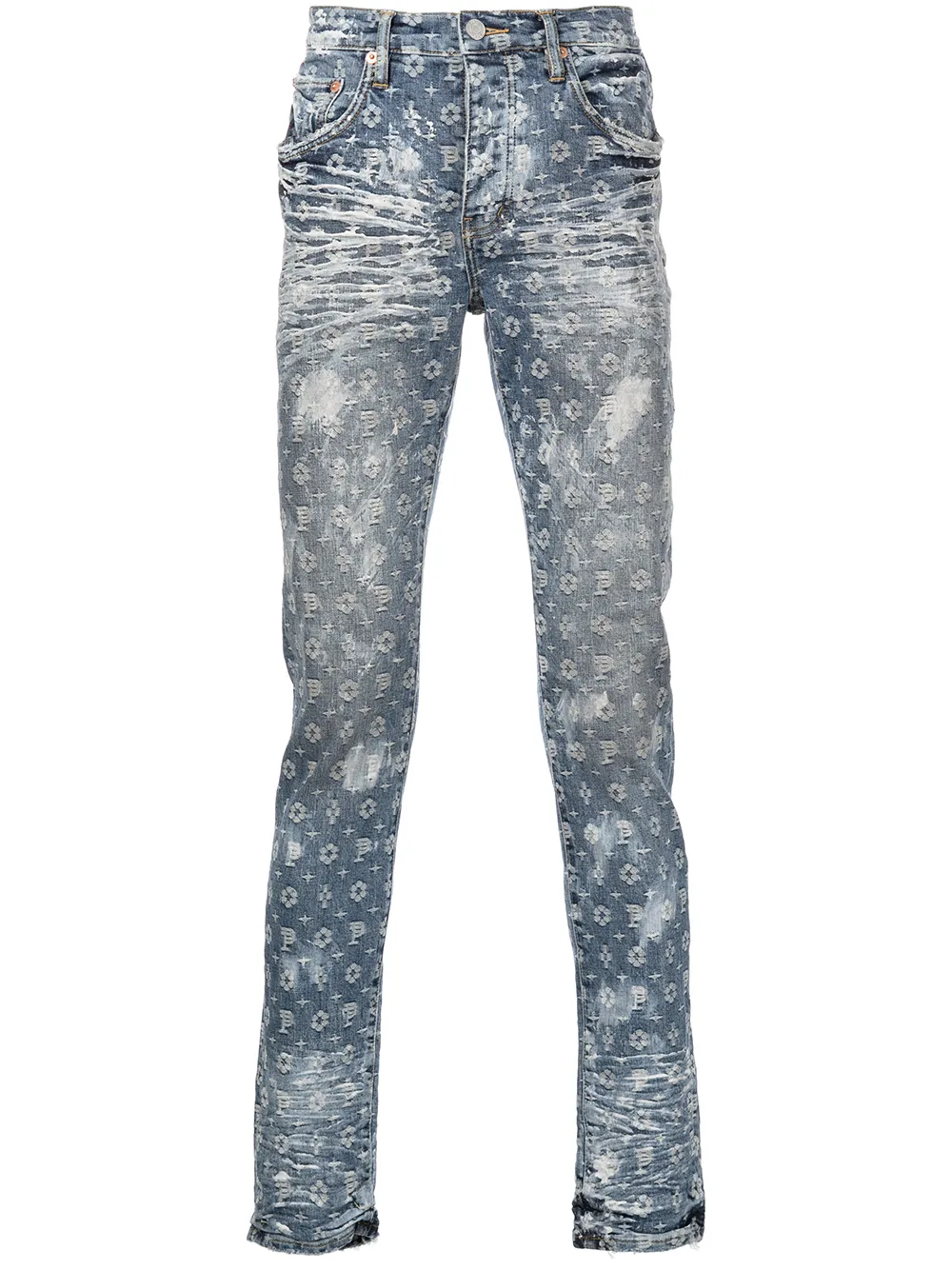 Purple Brand jeans slim - Azul