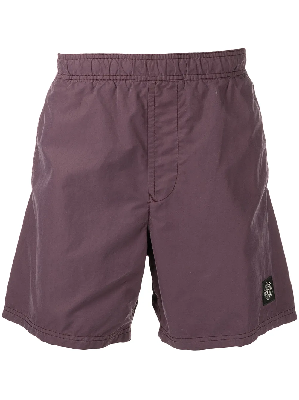

Stone Island Compass patch swim shorts - Purple