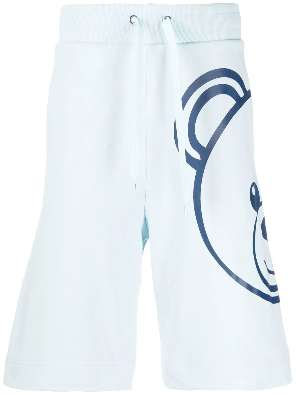 Moschino bermudas con estampado Toy Bear - Azul