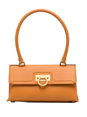 Ferragamo top orange bag
