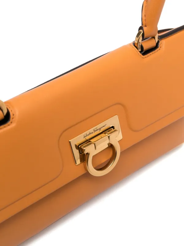 Ferragamo orange top bag