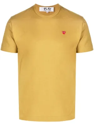Comme des garcons yellow shirt store