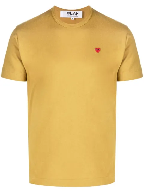 Comme Des Garçons Play logo-patch short-sleeve T-shirt