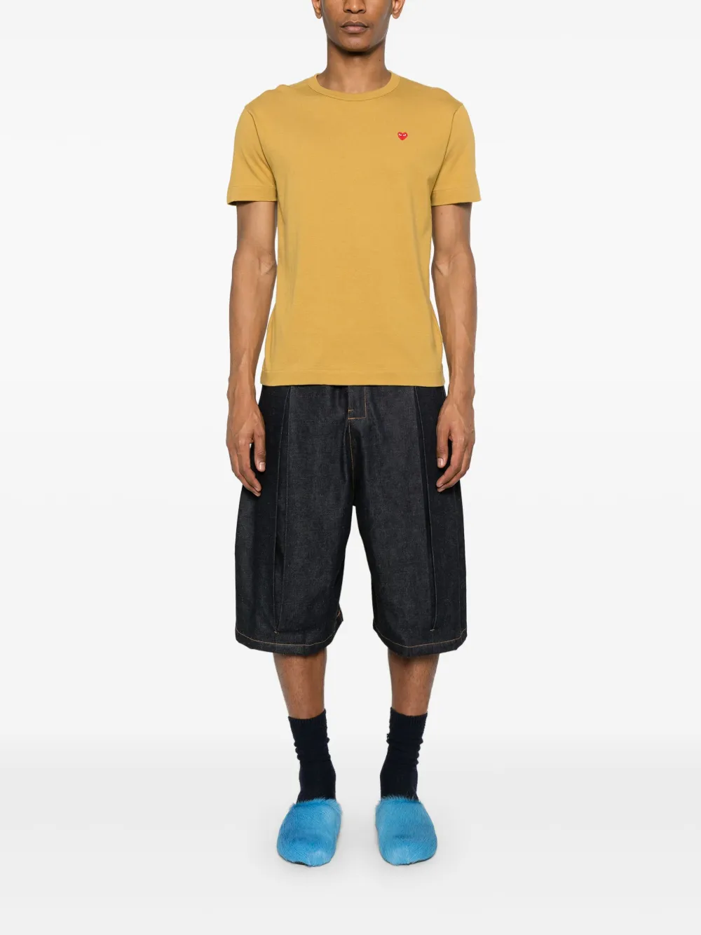Comme Des Garçons Play camiseta con parche del logo | Camisetas | Image 2