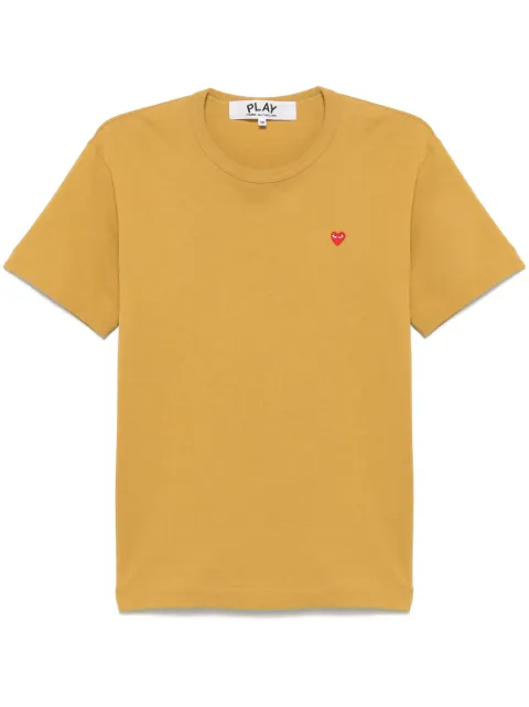 Comme Des Garçons Play playera con parche del logo