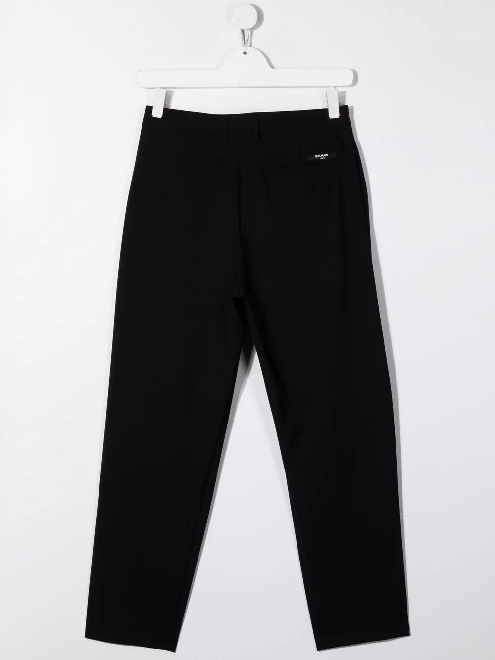 Balmain Kids Straight broek - Zwart