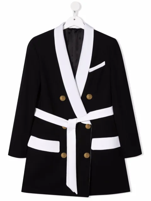 Balmain Kids بليزر بصفي أزرار