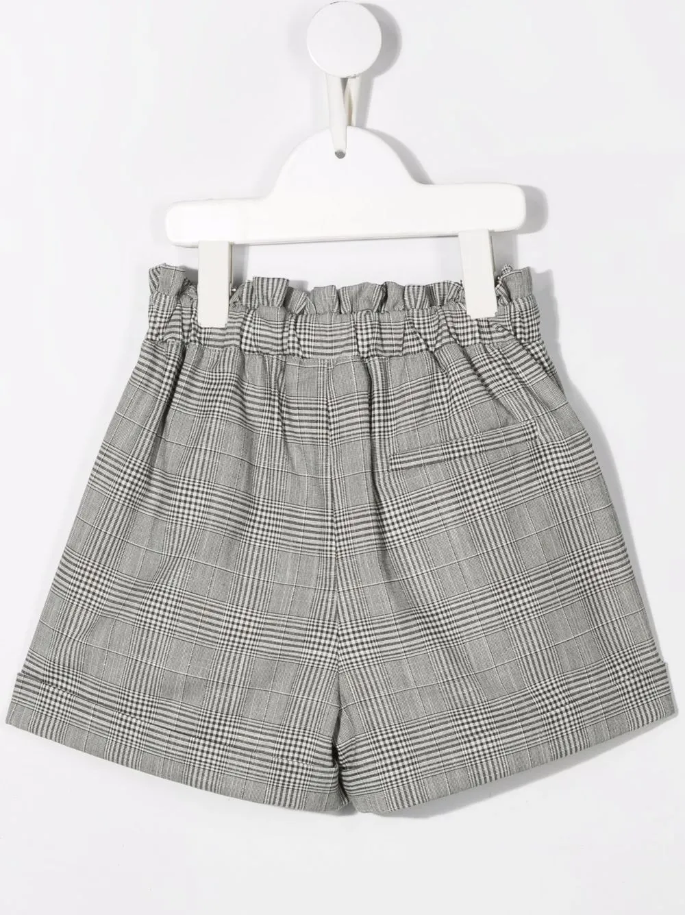 Douuod Kids Geruite shorts - Grijs