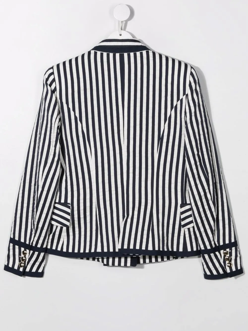 ELIE SAAB JUNIOR Blazer met dubbele rij knopen - Blauw