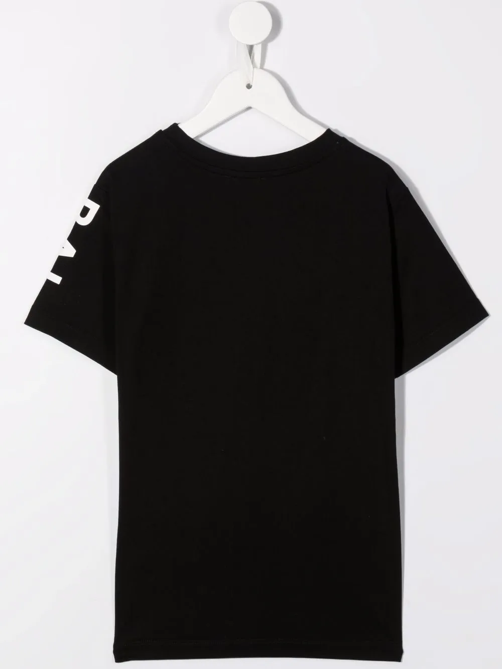 Balmain Kids T-shirt met logoprint - Zwart