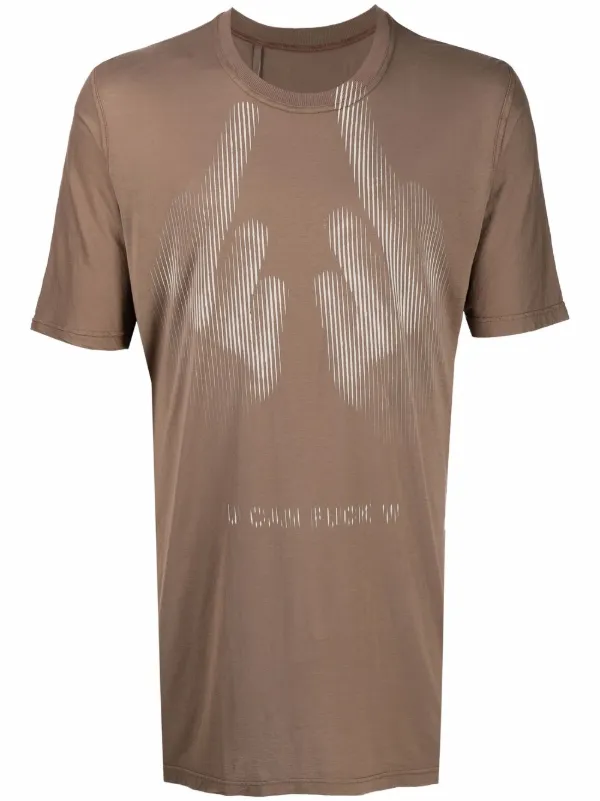 11 By Boris Bidjan Saberi グラフィック Tシャツ | ブラウン 11 By Boris Bidjan Saberi グラフィック Tシャツ | ブラウン