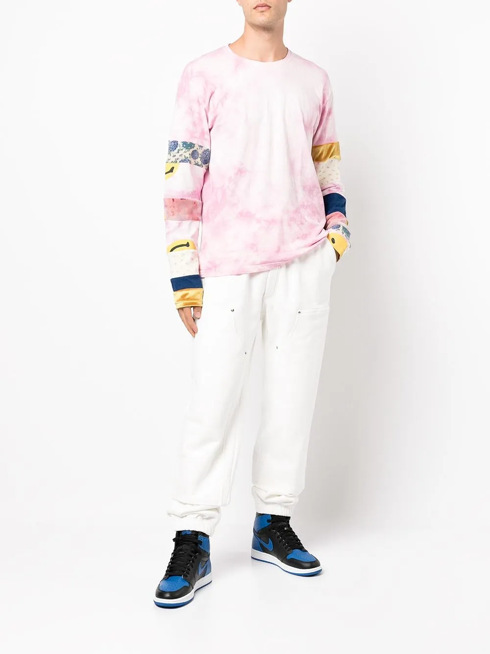 Kapital T-shirt met lange mouwen - Roze