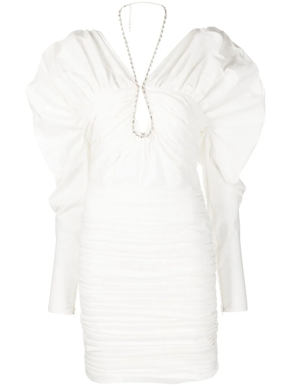 

Rachel Gilbert vestido corto Dahli - Blanco