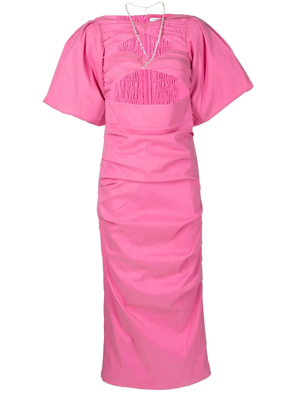 

Rachel Gilbert vestido Dahli con aberturas - Rosado