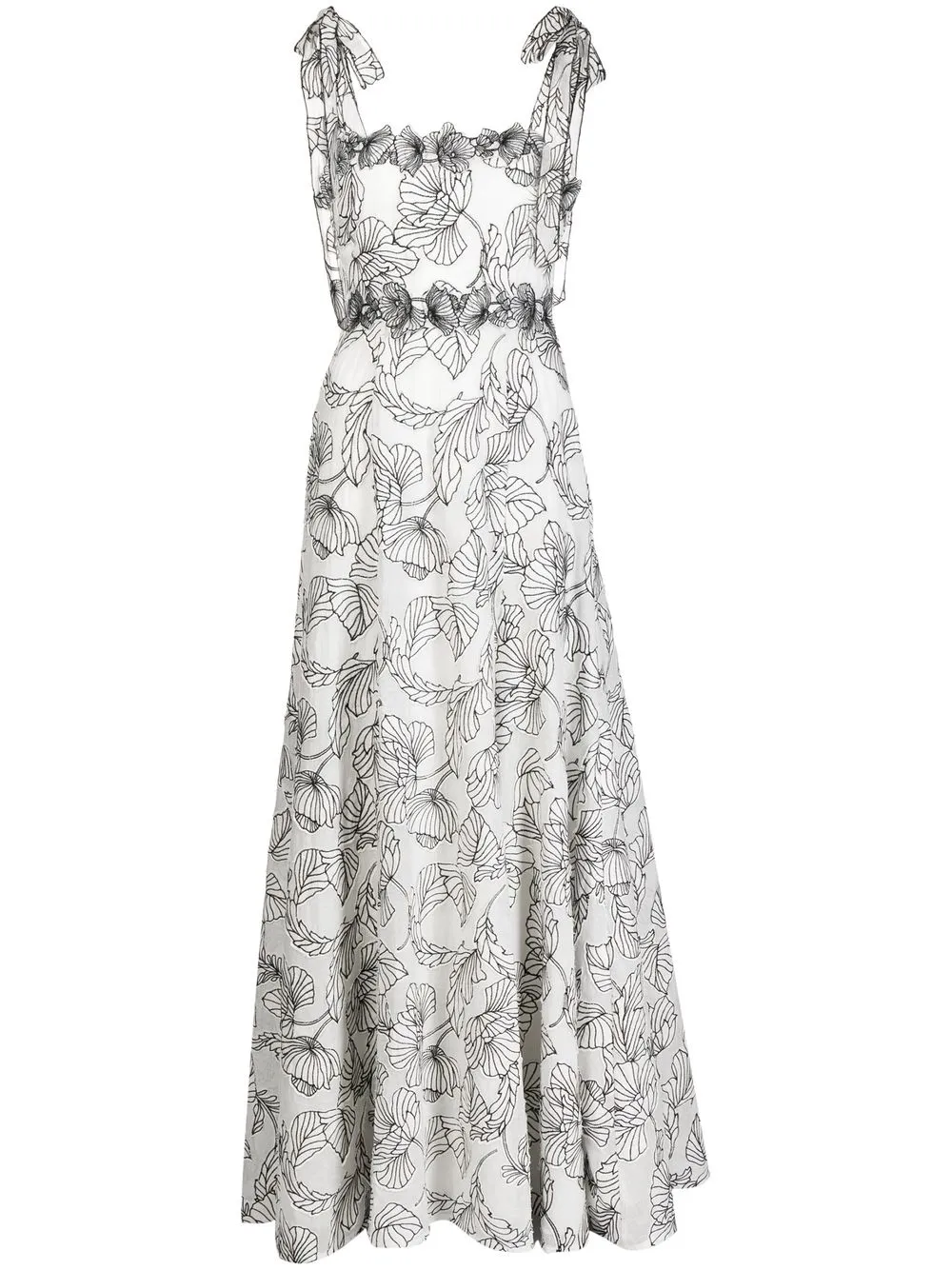 

Rachel Gilbert vestido largo Emelia - Blanco