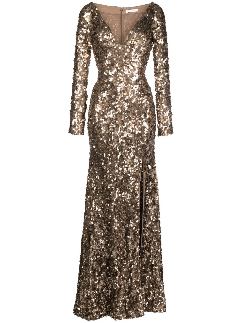 

Rachel Gilbert vestido de fiesta Fluer - Dorado
