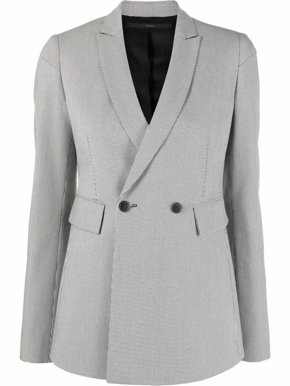 

SAPIO blazer con doble botonadura - Negro