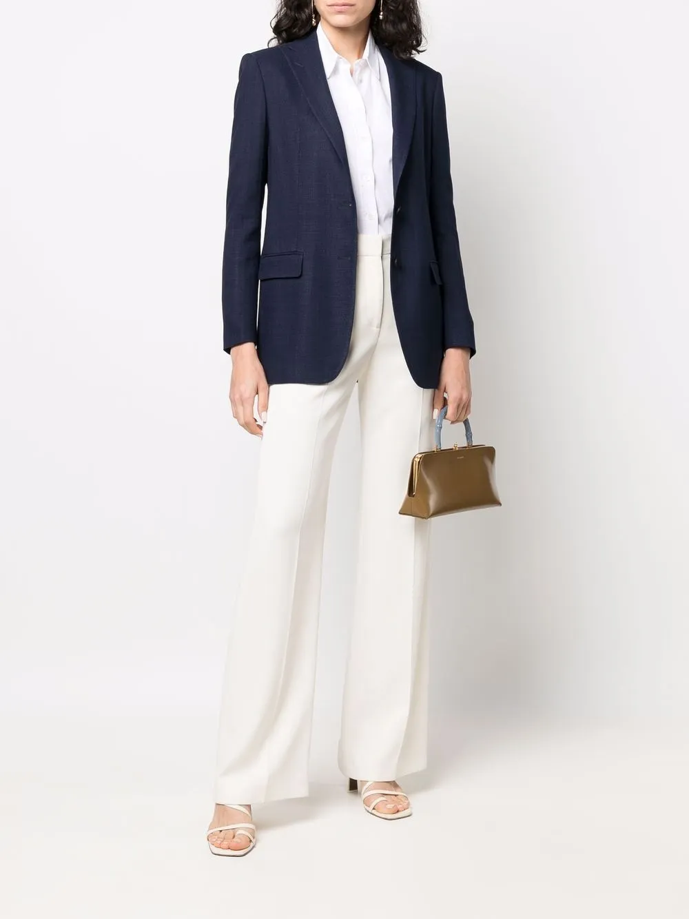 Tagliatore Blazer met enkele rij knopen - Blauw