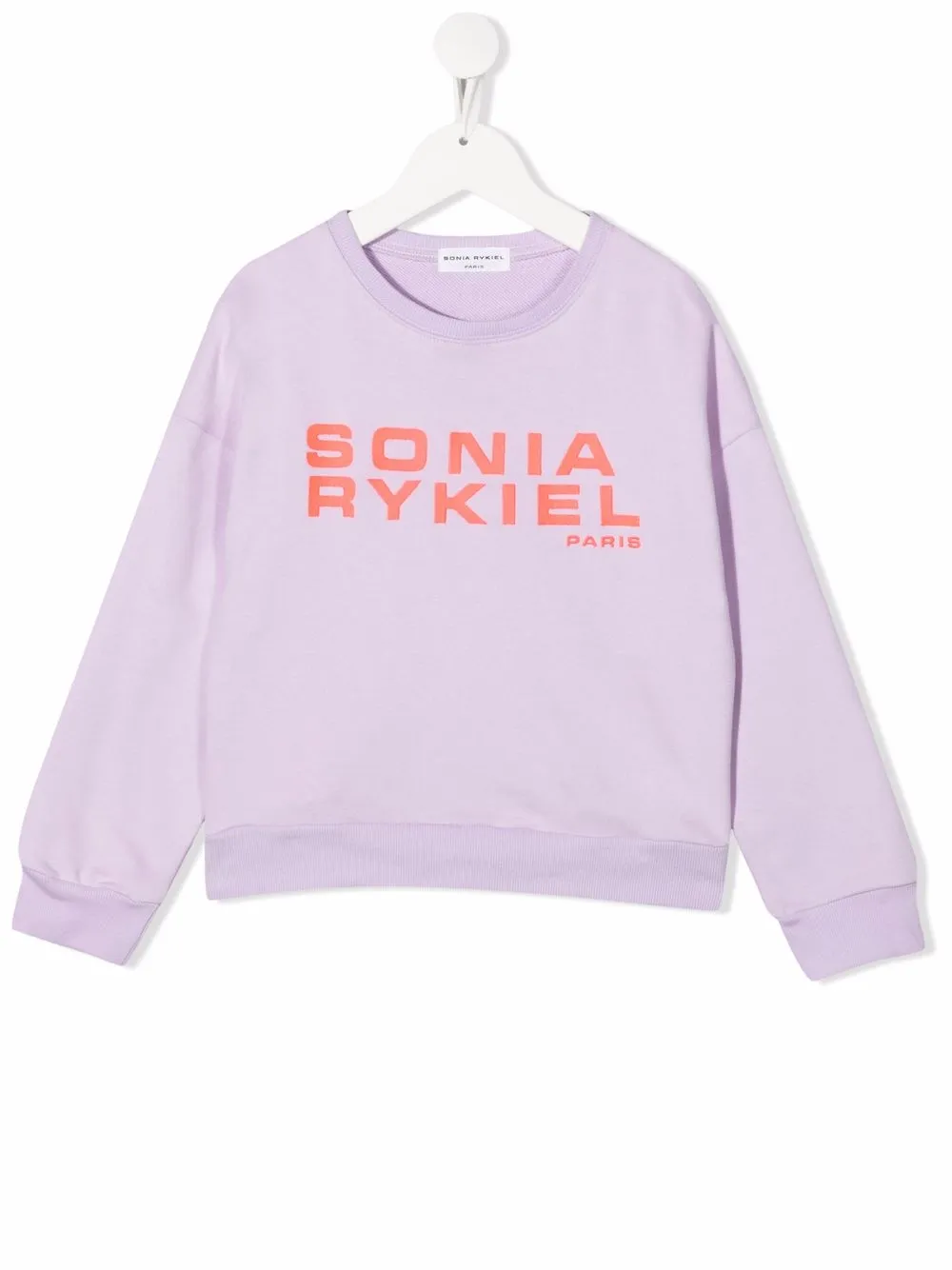 

SONIA RYKIEL ENFANT logo-print sweatshirt - Purple
