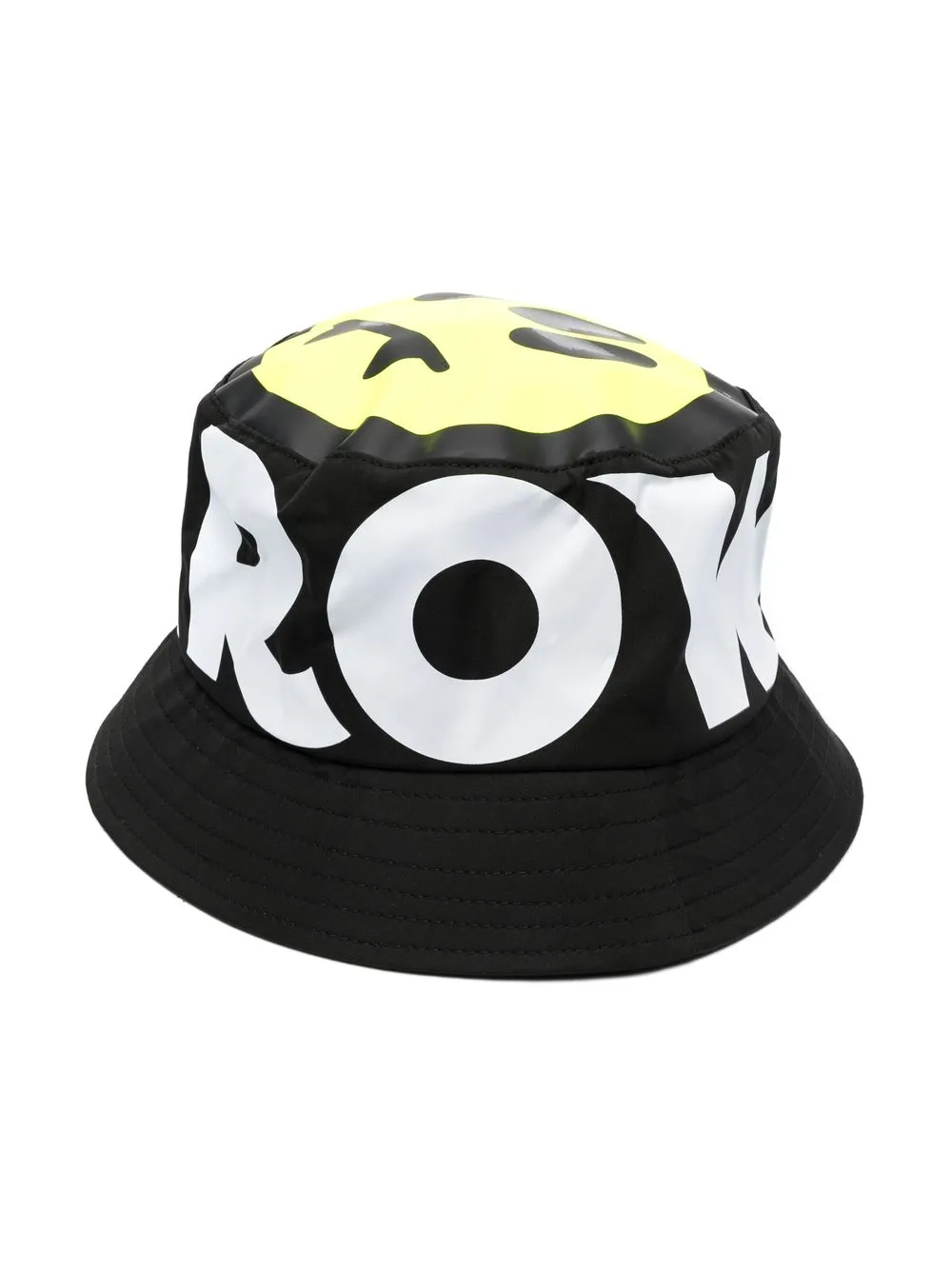 

Barrow kids gorro de pescador con logo estampado - Negro