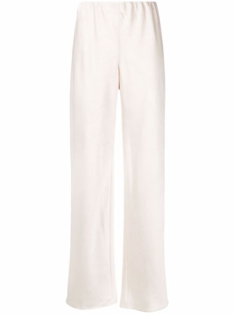 Vince high-waisted wide-leg trousers