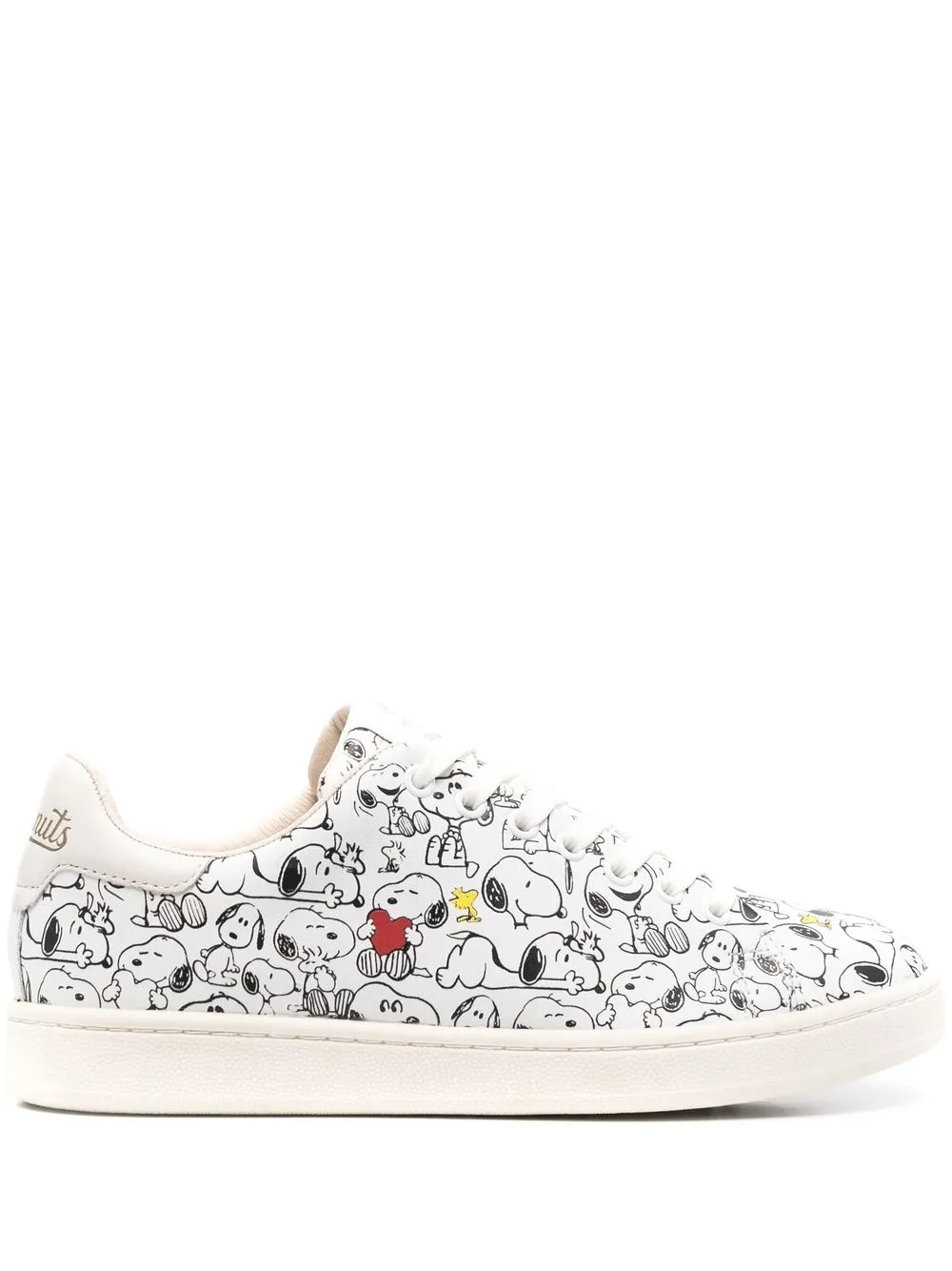 

Moa Master Of Arts tenis con estampado Snoopy - Blanco