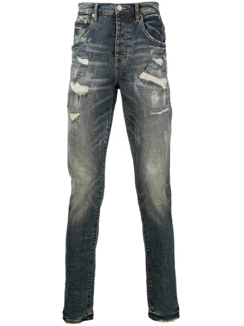 Purple Brand Vintage distressed slim-fit jeans