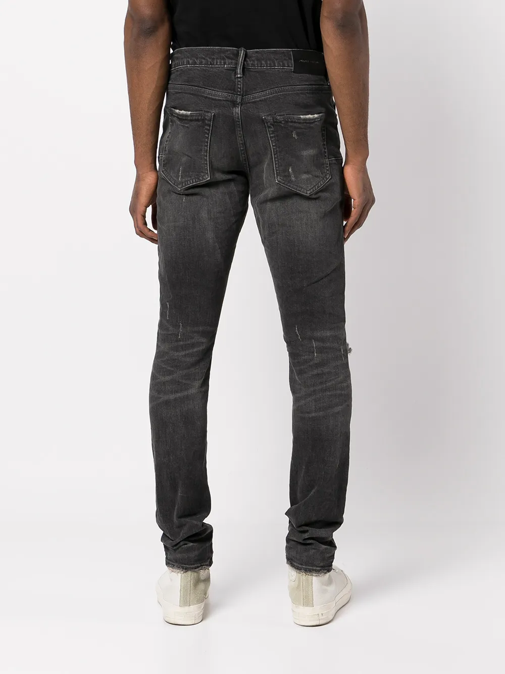 Purple Brand Slim-fit jeans Grijs