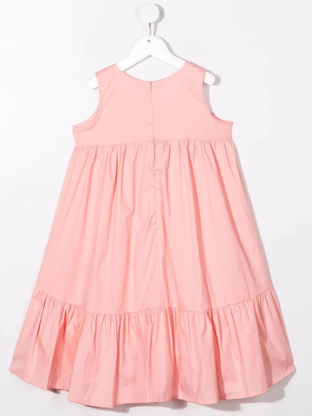 Piccola Ludo Jurk met bloemenpatch - Roze