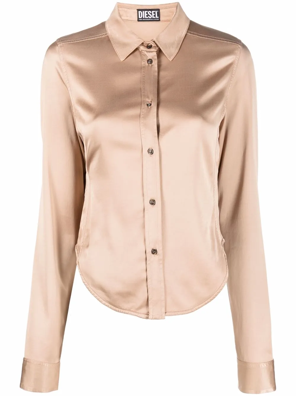 

Diesel camisa con dobladillo redondeado - Neutro
