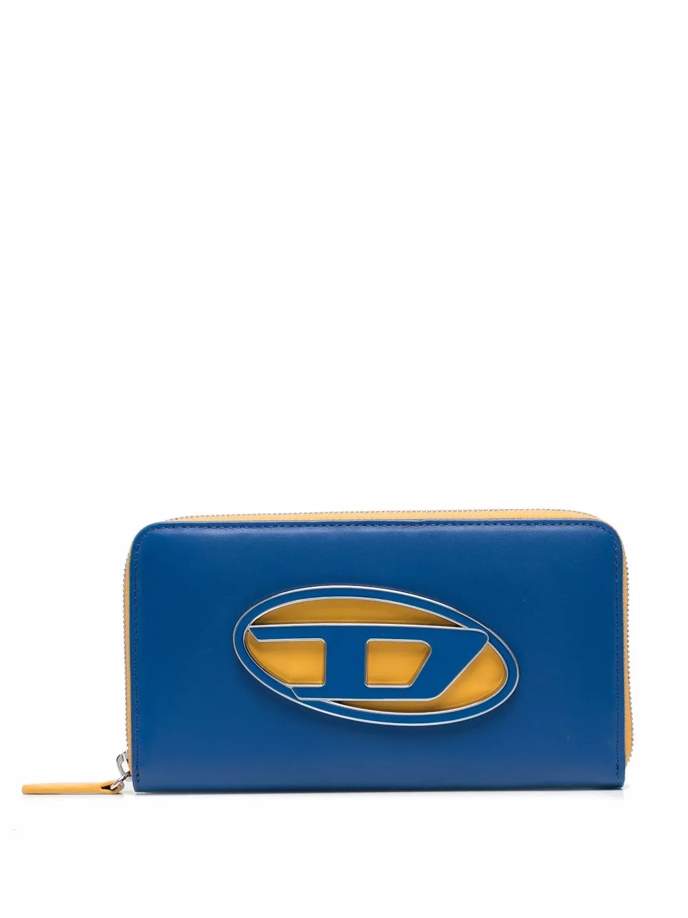 

Diesel cartera con placa del logo - Azul