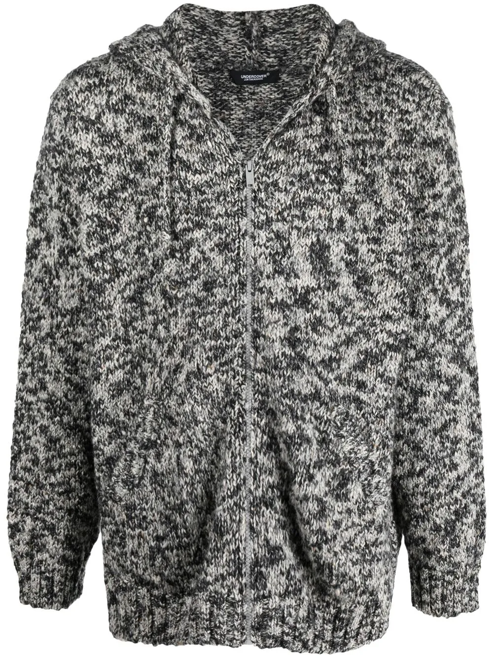 

Undercover hoodie con cierre - Gris