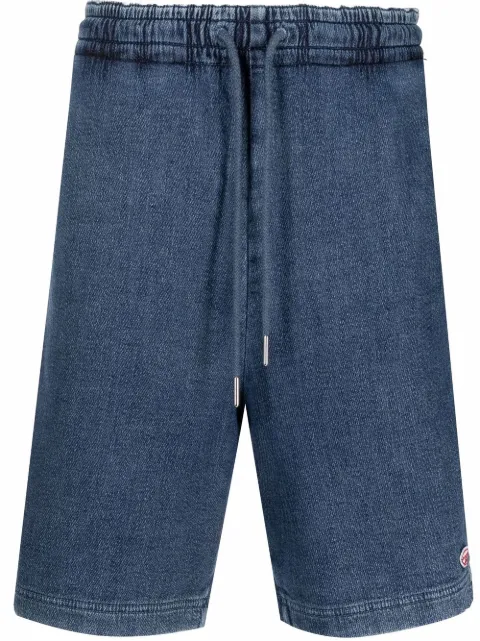 D-Boxy Track denim shorts