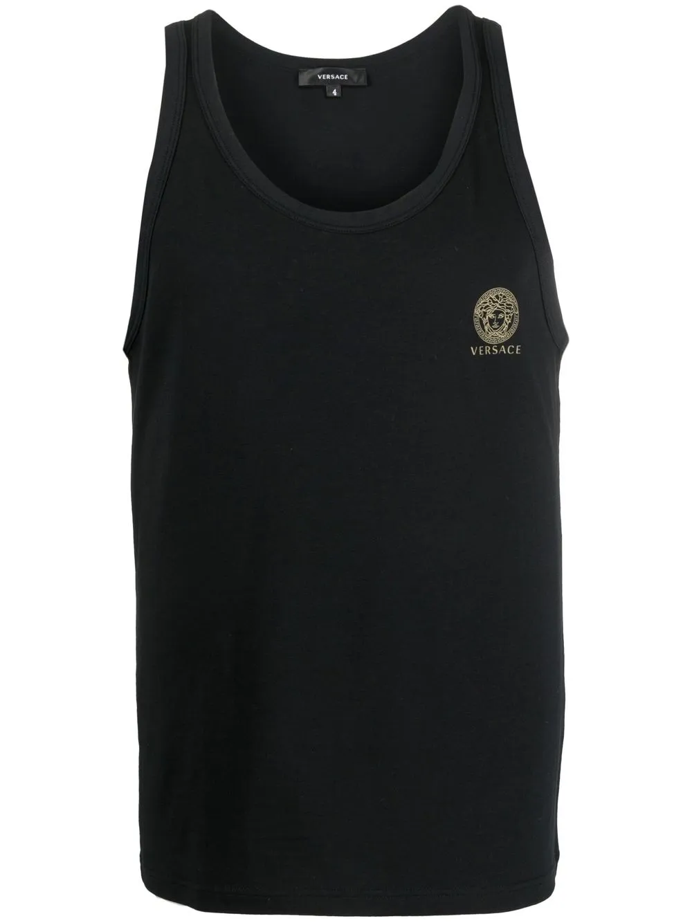 

Versace Medusa-print tank top - Black
