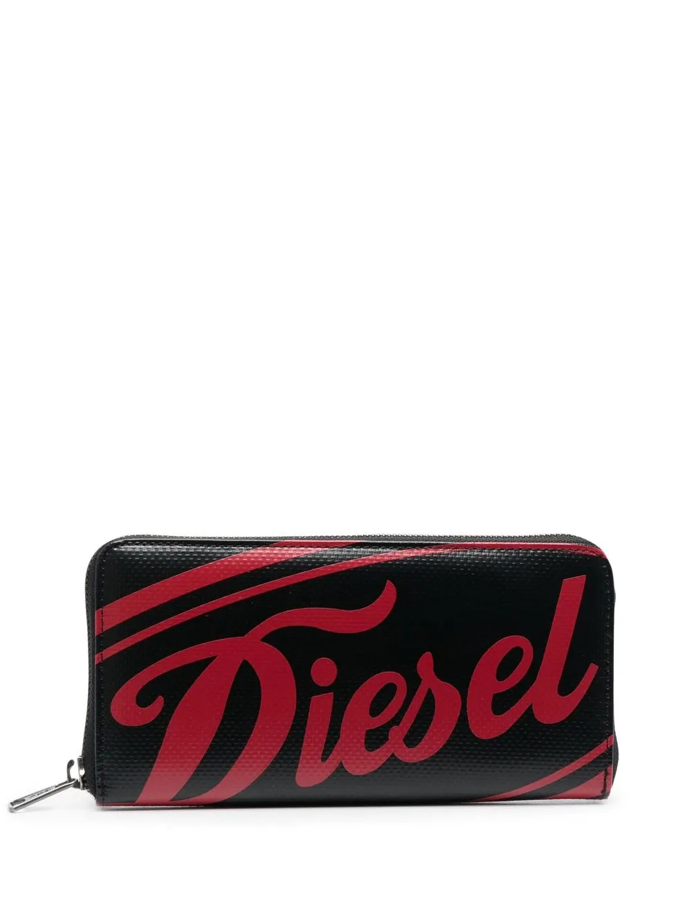 

Diesel cartera con logo estampado - Negro