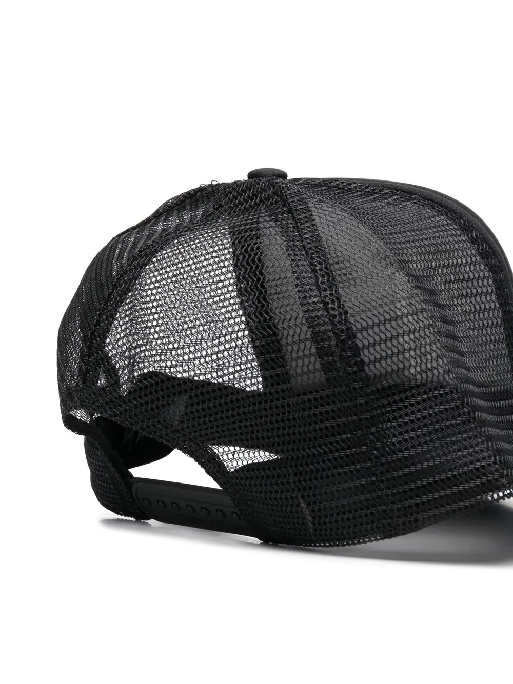 R13 Honkbalpet met geborduurd logo - Zwart