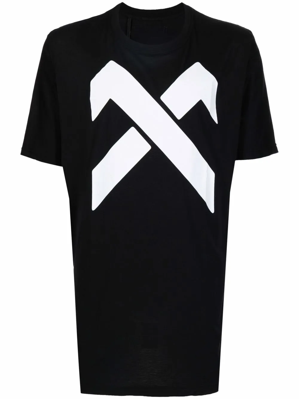 

11 By Boris Bidjan Saberi playera con estampado gráfico - Negro