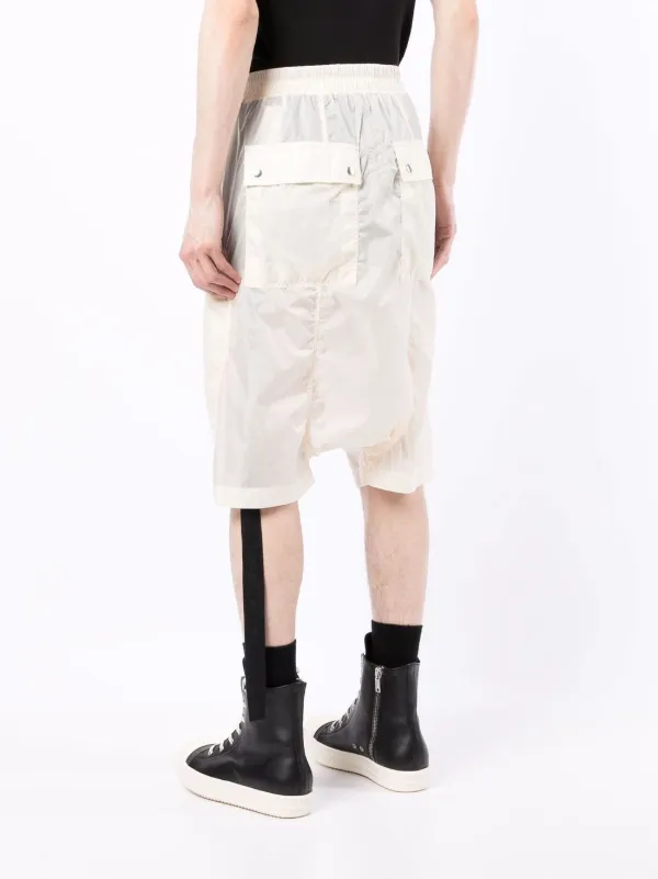 Rick Owens DRKSHDW Bauhaus サルエルショーツ | ホワイト