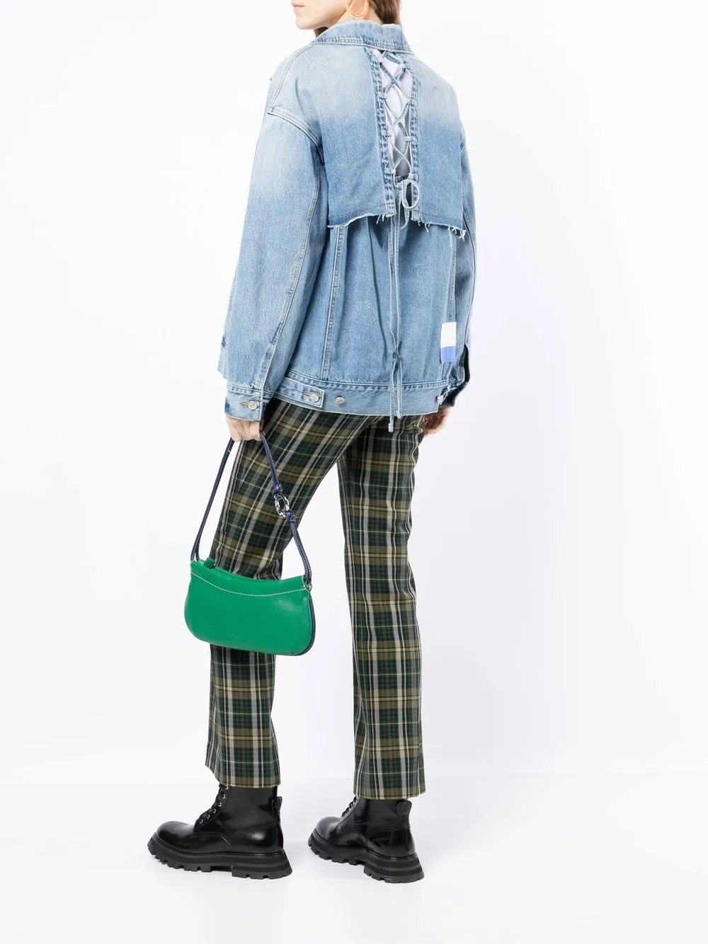SJYP Denim jack - Blauw