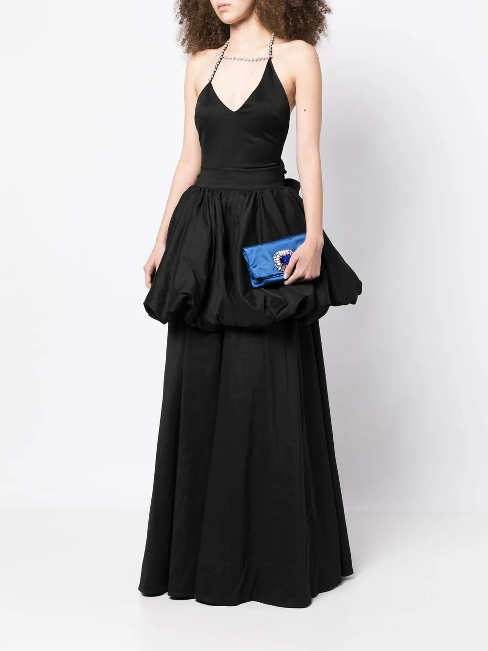Rachel Gilbert Gelaagde maxi-rok - Zwart