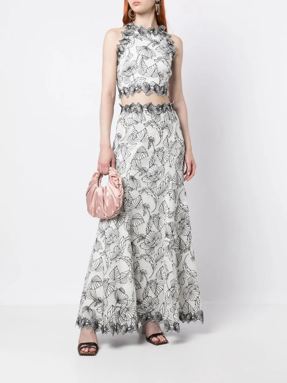 Rachel Gilbert Maxi-rok - Wit