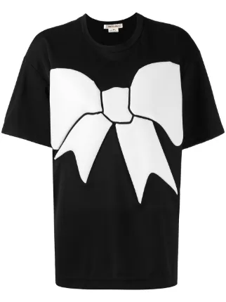 Comme Des Garçons リボンプリント Tシャツ - Farfetch
