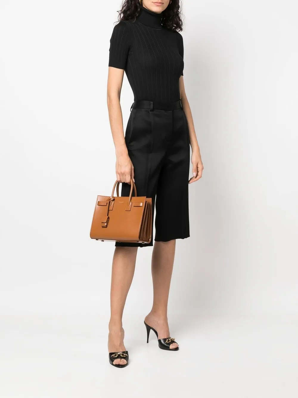 Image 2 of Saint Laurent Borsa tote Sac du Jour Baby