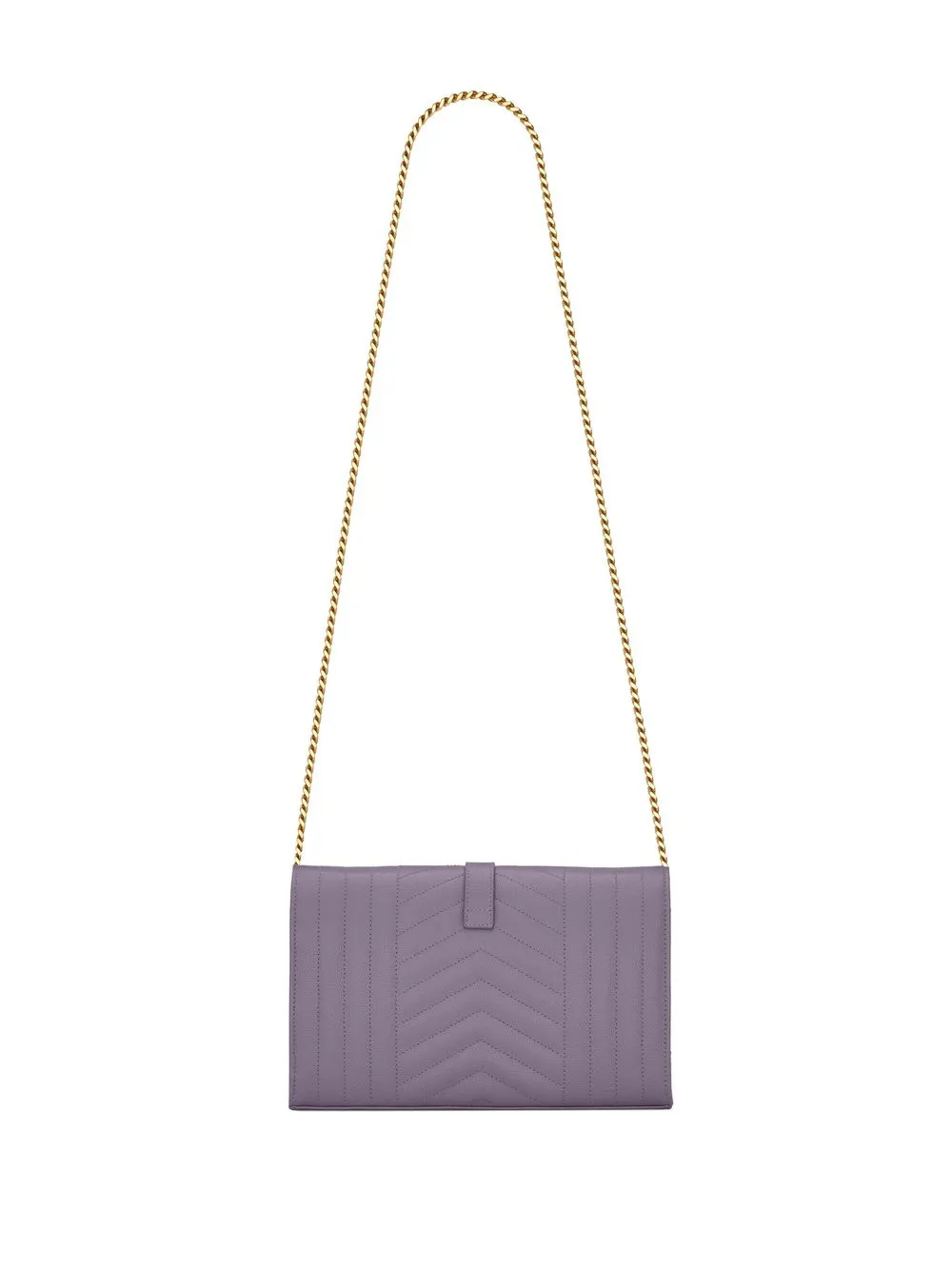 Saint Laurent Portemonnee met monogram - Paars