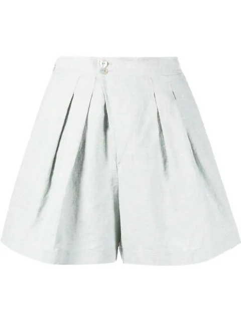 Forte Forte shorts con tiro alto