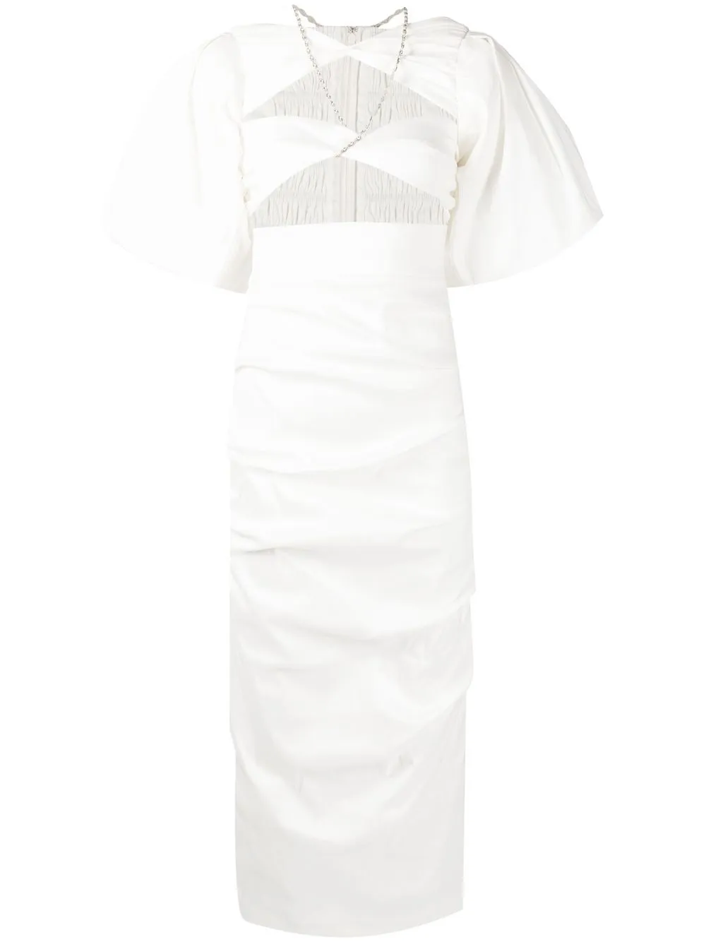 

Rachel Gilbert Dahli cut-out dress - IVORY